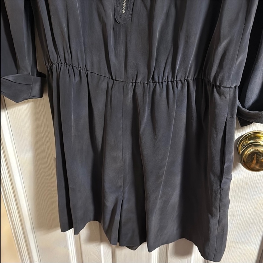 Club Monaco 3/4 sleeves Silk Rompers Sz 8 NWT - Picture 9 of 11